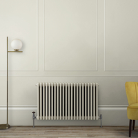 Gliederheizkörper horizontal (3-Säulen),  Größe wählbar,  in Smoke Grey – Regent Hudson Reed
