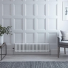 Gliederheizkörper Horizontal 3 Säulen Nostalgie Weiß 300mm x 1190mm 1051W - Regent