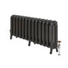 Gusseisen-Heizkörper - 560mm x 1062mm,  1523W - Schwarz - Erté