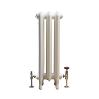 Gusseisen-Heizkörper - H 760mm x B 272mm x T 185mm - Antikes Weiß - Erté