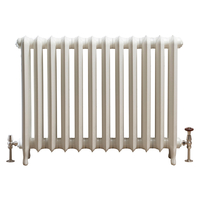 Gusseisen-Heizkörper - H 760mm x B 983mm x T 185mm - Antikes Weiß - Erté