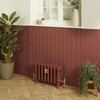 Gusseisen-Heizkörper - Höhe 357mm,  Breite auswählbar - Eating Room Red 43 von Farrow & Ball - Isabel