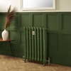 Gusseisen-Heizkörper - Höhe 950mm,  Breite auswählbar - Duck Green W55 von Farrow & Ball - Charlotte