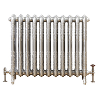 Gusseisen-Heizkörper (2-Säulig) Horizontal 768mm x 904mm - Silber - Charlotte