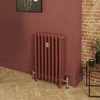 Gusseisen-Heizkörper (4-lagig) - Höhe 760mm,  Breite auswählbar - Eating Room Red 43 von Farrow & Ball - Mercury