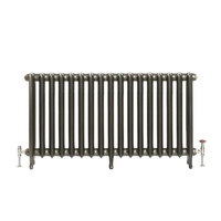 Gusseisenheizkörper (2 Säulen) 760mm x 1378mm - Klassisches Messing - Erté