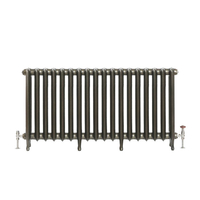 Gusseisenheizkörper (2 Säulen) 760mm x 1457mm - Klassisches Messing - Erté