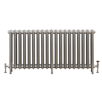 Gusseisenheizkörper (2 Säulen) 760mm x 1536mm - Silber - Erté