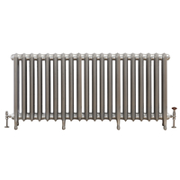 Gusseisenheizkörper (2 Säulen) 760mm x 1615mm - Silber - Erté