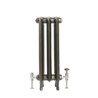 Gusseisenheizkörper (2 Säulen) 760mm x 272mm - Klassisches Messing - Erté