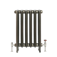 Gusseisenheizkörper (2 Säulen) 760mm x 509mm - Klassisches Messing - Erté