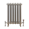 Gusseisenheizkörper (2 Säulen) 760mm x 509mm - Silber - Erté