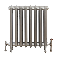 Gusseisenheizkörper (2 Säulen) 760mm x 667mm - Silber - Erté