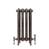 Gusseisenheizkörper 768mm x 351mm Antikes Kupfer - Charlotte