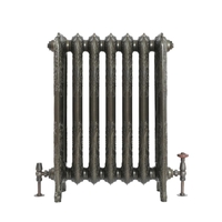 Gusseisenheizkörper 768mm x 588mm Antikes Messing - Charlotte