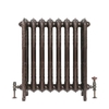 Gusseisenheizkörper 768mm x 667mm Antikes Kupfer - Charlotte
