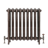 Gusseisenheizkörper 768mm x 746mm Antikes Kupfer - Charlotte