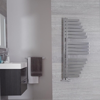 Handtuchheizkörper 1100x483mm Chrom 301W Lazio Nabenabstand 50mm,  von Hudson Reed