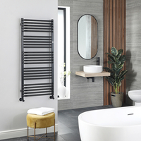 Handtuchheizkörper,  1180mm x 500mm,  797W – Schwarz - Terma Pola