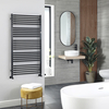 Handtuchheizkörper,  1580mm x 600mm,  1327W – Schwarz - Terma Pola