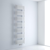 Handtuchheizkörper 1743W Arch 180x50cm Mittelanschluss Weiß Vertikal Warmwasser,  von Hudson Reed