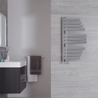 Handtuchheizkörper Chrom 235W 800mmx463mm Lazio Nabenabstand 50mm,  von Hudson Reed