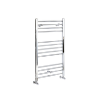 Handtuchheizkörper Chrom Flach 1000 x 500mm 323W – Kent,  von Hudson Reed