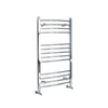 Handtuchheizkörper Chrom Gebogen 1000 x 500mm 323W – Kent,  von Hudson Reed