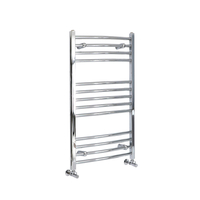 Handtuchheizkörper Chrom Gebogen 1000 x 600mm 369W – Kent,  von Hudson Reed