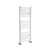 Handtuchheizkörper Gebogen Weiß 1200 x 500mm 594W – Ive,  von Hudson Reed
