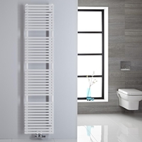 Handtuchheizkörper Mittelanschluss - 1823mm x 400mm,  454 Watt - Weiß - Magera