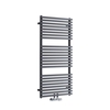 Handtuchheizkörper Mittelanschluss Vertikal Anthrazit 334W 1065 x 500mm,  von Hudson Reed