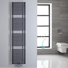 Handtuchheizkörper Mittelanschluss Vertikal Anthrazit 454W 1800 x 400mm,  von Hudson Reed