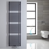 Handtuchheizkörper Mittelanschluss Vertikal Anthrazit 456W 1800 x 500mm,  von Hudson Reed