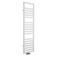 Handtuchheizkörper Weiß 814W 1600x500mm Ponza Seiten- & Mittelanschluss,  von Hudson Reed