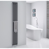 Handtuchstange für Vertikale 230mm Revive und Delta Design Heizkörper,  von Hudson Reed