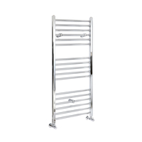Handtuchwärmer Flach 120x60cm 452W Chrom Standardanschluss seitlich Warmwasser – Kent,  von Hudson Reed