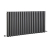 Heizkörper 1863W 635x1180mm doppellagig anthrazit - Revive,  von Hudson Reed