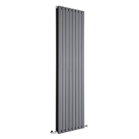 Heizkörper 1979W 178x56cm Doppellagig Anthrazit - Delta,  von Hudson Reed