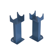 Heizkörper Standfüße in Blau (Deep Sea Blue),  zur Bodenmontage – Delta Hudson Reed