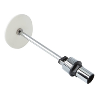 Heizkörper-Stauscheibe 15mm,  in Schwarz - Hudson Reed