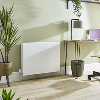 Heizkörper Typ 22 - Horizontal 600mm x 800mm - Weiß - Modernes,  Flaches-Design - Hudson Reed Alora