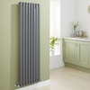 Heizkörper Vertikal Anthrazit Design Einlagig 1600mm x 472mm 1122W - Revive Hudson Reed