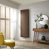 Heizkörper Vertikal Flaches Design 180cmx50cm in antikem Kupfer - Rubi Hudson Reed