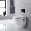 Hänge WC Oval mit Unterputzspülkasten inkl. kurzem Wandrahmen & Betätigungsplatte - Belstone Hudson Reed