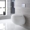 Hänge WC Oval Sitz mit Absenkautomatik - Langtree von Hudson Reed