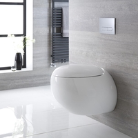 Hänge WC Oval Sitz mit Absenkautomatik - Langtree von Hudson Reed