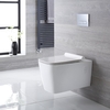 Hänge WC Quadratisch Sitz mit Absenkautomatik - Sandford,  von Hudson Reed
