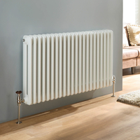 Horizontaler Gliederheizkörper (Doppellagig) 600mm x 1000mm Weiß – Atticus