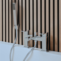 Hudson Reed Badewannenarmatur mit Handbrause Farbe wählbar